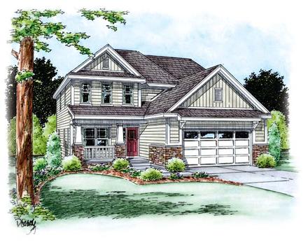 House Plan 66693 Elevation