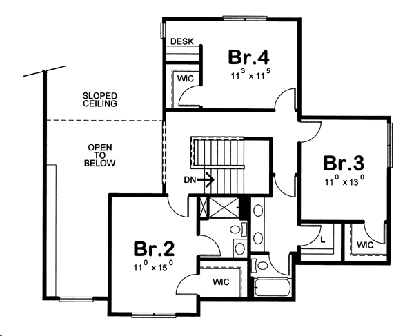 Traditional Level Two of Plan 66700