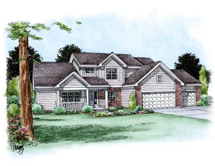 House Plan 66700 Elevation