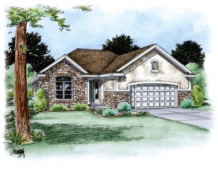 House Plan 66704 Elevation