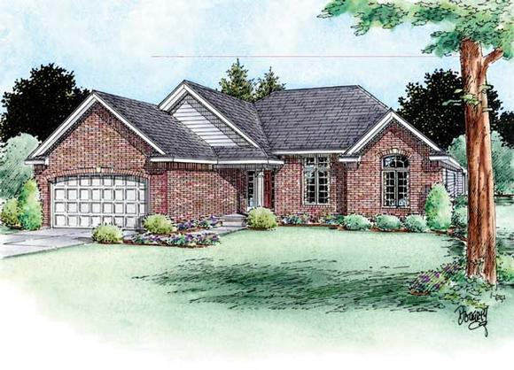 House Plan 66710 Elevation