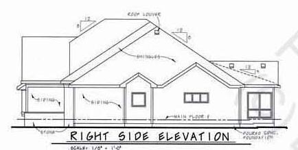 Country, European Plan with 2279 Sq. Ft., 2 Bedrooms, 4 Bathrooms, 3 Car Garage Picture 3