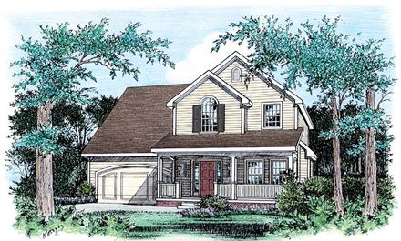 House Plan 66716 Elevation