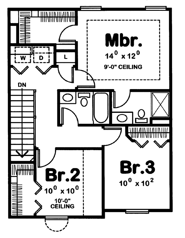 Traditional Level Two of Plan 66717