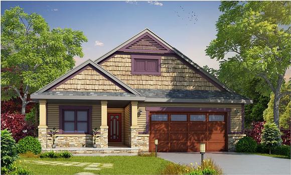 House Plan 66734 Elevation