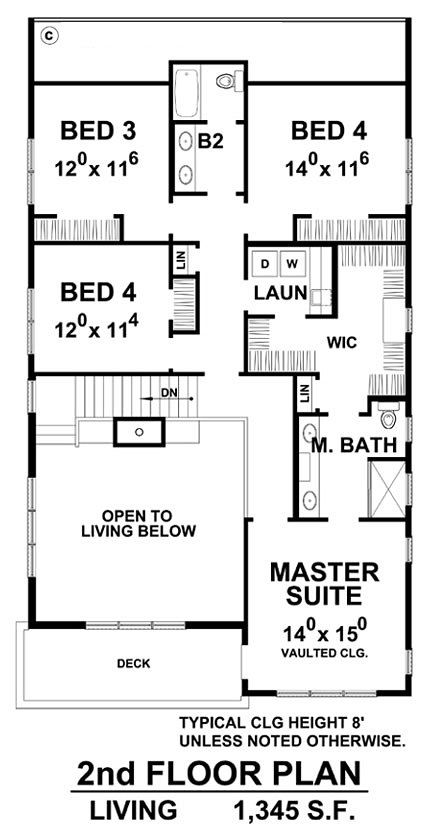 Contemporary Country Southern Level Two of Plan 66738