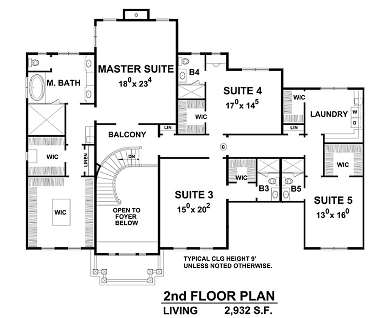 Colonial Southern Level Two of Plan 66741