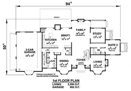 First Level Plan