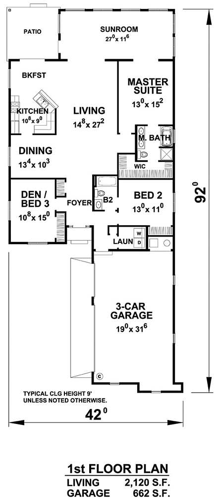 First Level Plan