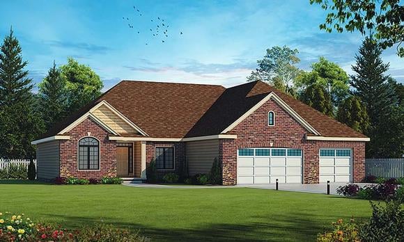 House Plan 66795 Elevation