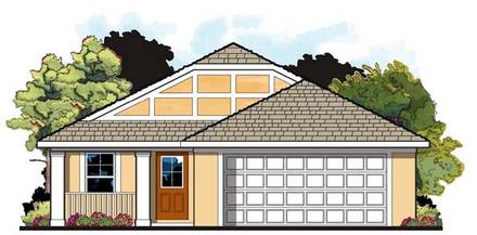 Florida Elevation of Plan 66803