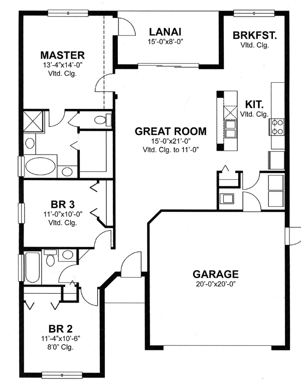 Florida Level One of Plan 66808