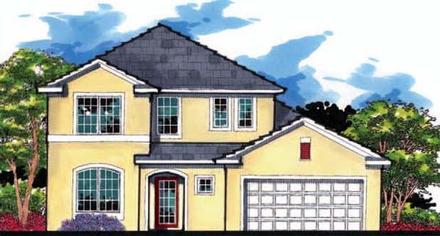 House Plan 66846 Elevation