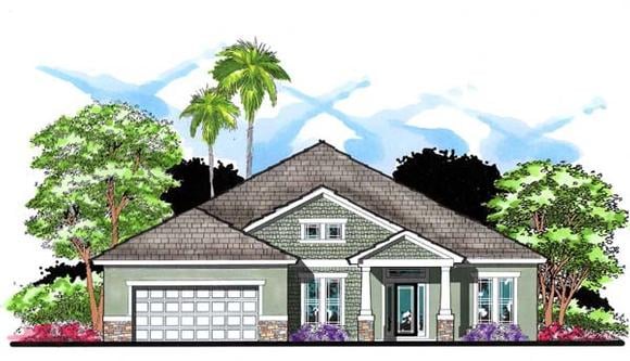 House Plan 66866 Elevation