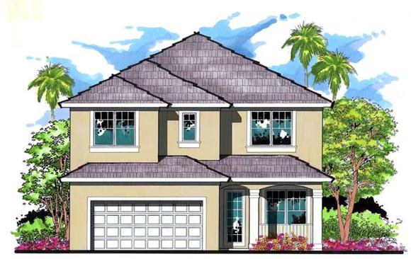 House Plan 66873 Elevation