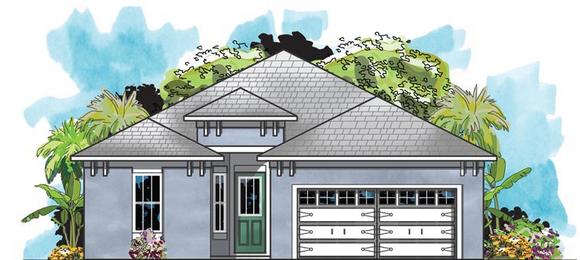 House Plan 66916 Elevation