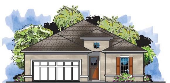 House Plan 66917 Elevation