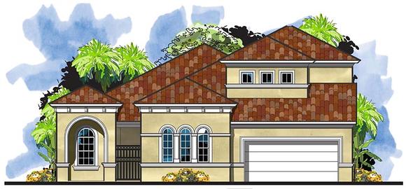 House Plan 66939 Elevation