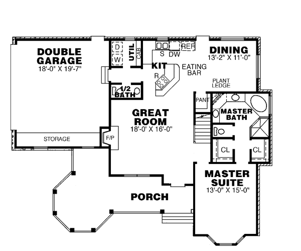 Country Southern Victorian Level One of Plan 67003