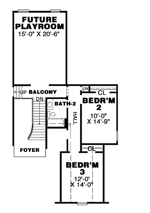 Country One-Story Level Two of Plan 67032