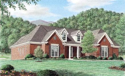 House Plan 67040 Elevation