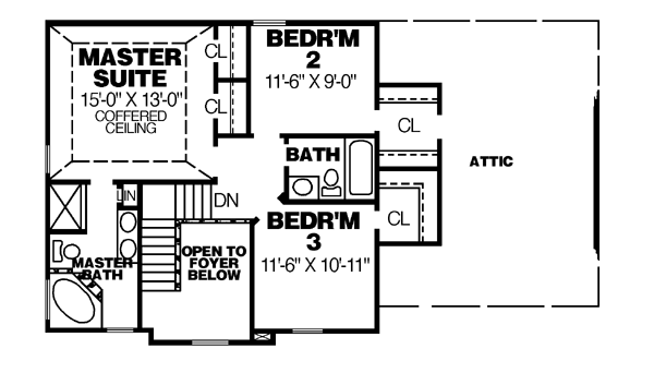 Traditional Level Two of Plan 67048