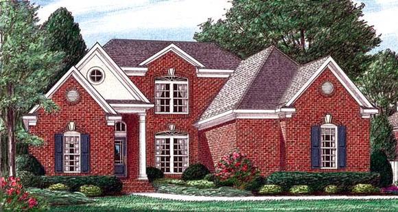 House Plan 67078 Elevation