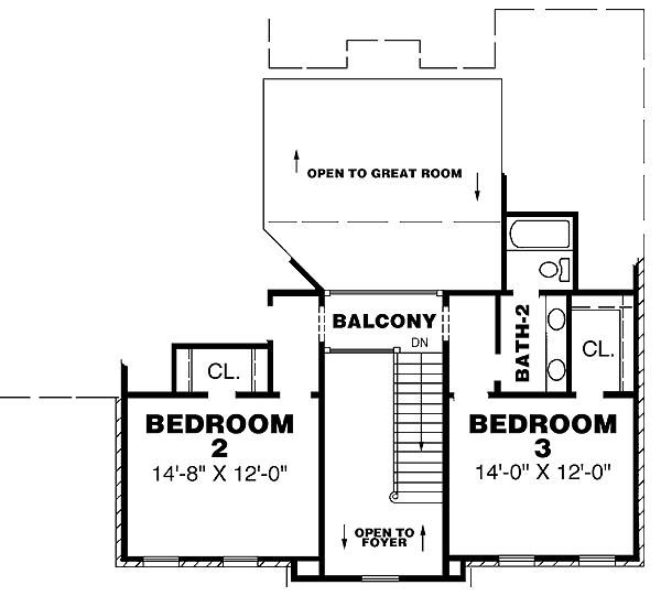 Colonial Level Two of Plan 67082