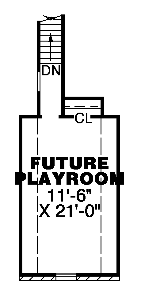 Country One-Story Level Two of Plan 67087