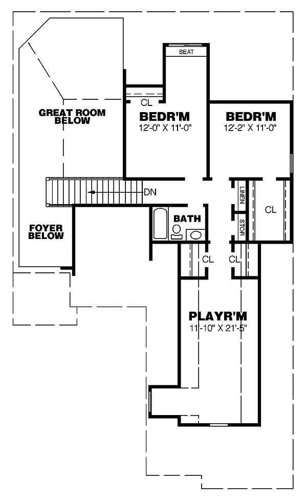 Traditional Level Two of Plan 67115