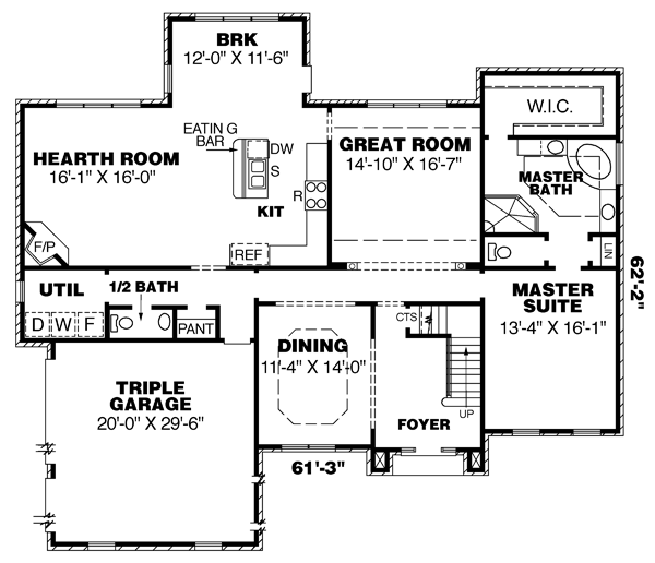 Colonial Level One of Plan 67119