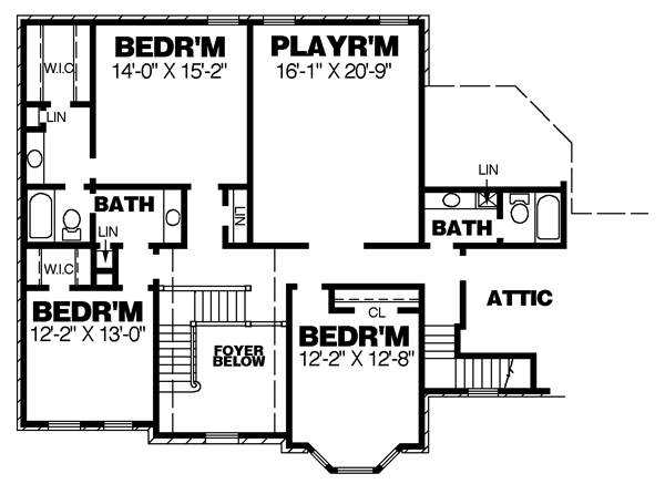 Colonial Level Two of Plan 67125