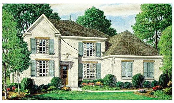 House Plan 67139 Elevation