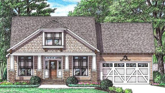 House Plan 67147 Elevation