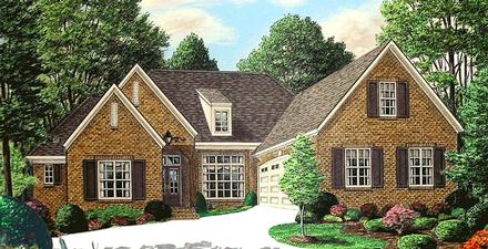 House Plan 67149 Elevation