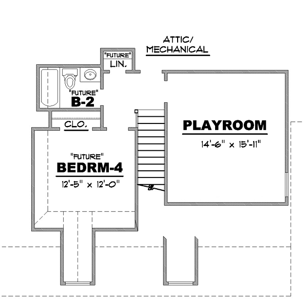 Colonial European Southern Level Two of Plan 67157