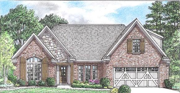 House Plan 67160 Elevation