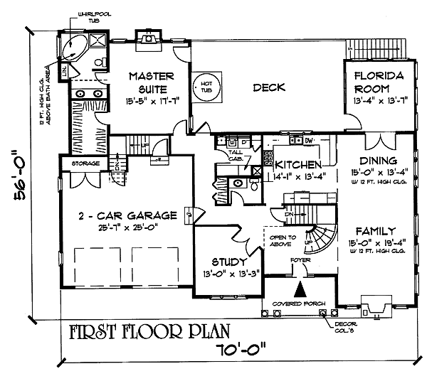 Traditional Level One of Plan 67210