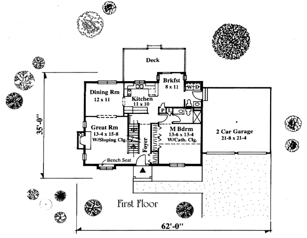 Traditional Level One of Plan 67222