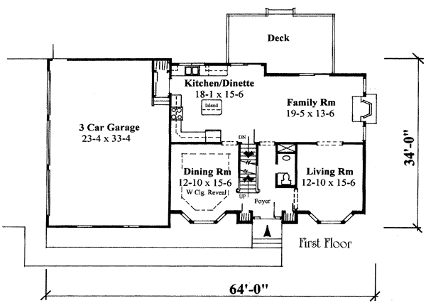 Traditional Level One of Plan 67241