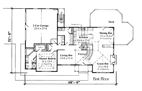 Traditional Level One of Plan 67250