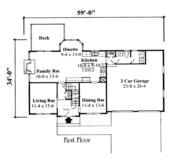 Colonial Level One of Plan 67262