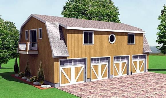 Garage Plan 67280