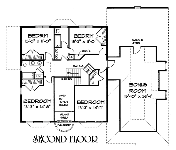 Colonial Level Two of Plan 67286