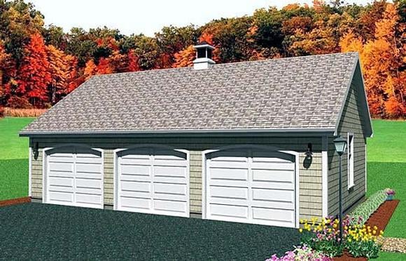 Garage Plan 67298