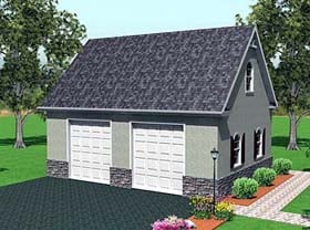 Plan 67304 - 512 Square Feet