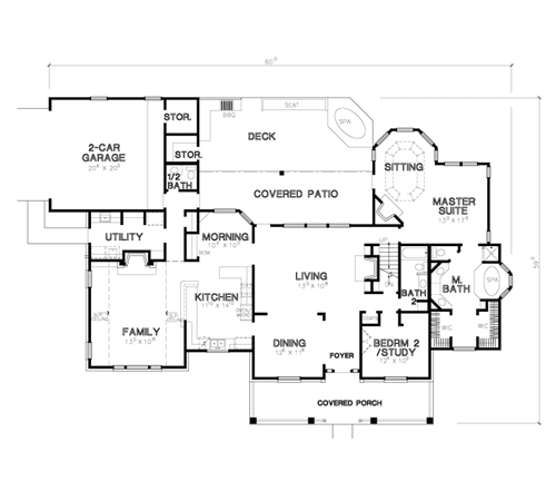 Cape Cod Level One of Plan 67409