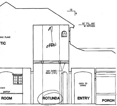 Traditional Plan with 3236 Sq. Ft., 4 Bedrooms, 4 Bathrooms, 3 Car Garage Picture 3