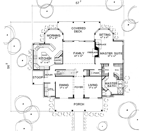 Colonial Level One of Plan 67422