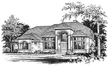 Traditional Elevation of Plan 67434